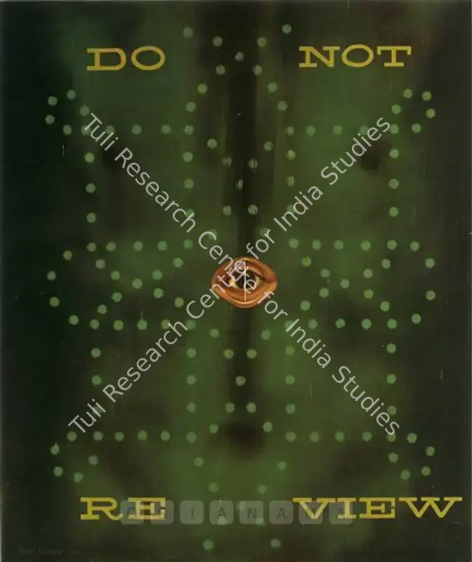 Kumar, Bari (Artist). Do Not Review. Oil on linen, 2000 | Painting | FineArts | 00561241