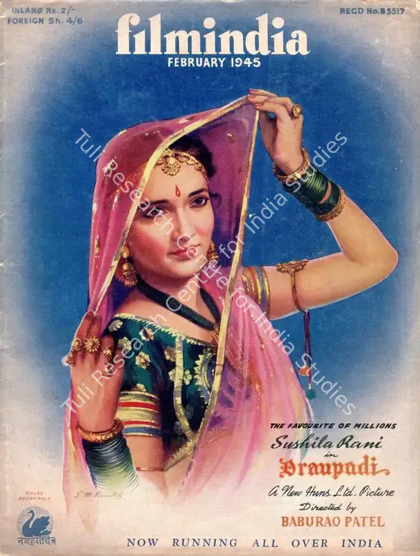 Patel, Baburao (Editor). Filmindia. 11(2). Bombay: Baburao Patel, February 1945 | Magazine | CinemaEducation | 00796523