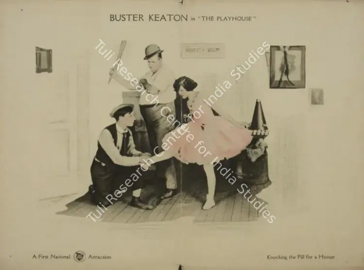 Cline, Edward F. (Director), The Playhouse, 1921 | Lobby card | CinemaEducation | 00789993