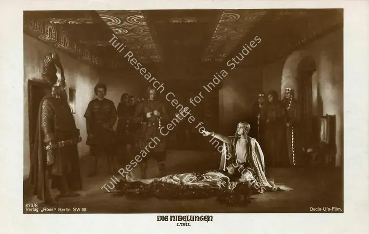 Wagner, Fritz Arno (Producer), Die Nibelungen: Kriemhild's Revenge, 1924 | Postcard | CinemaEducation | 00795495