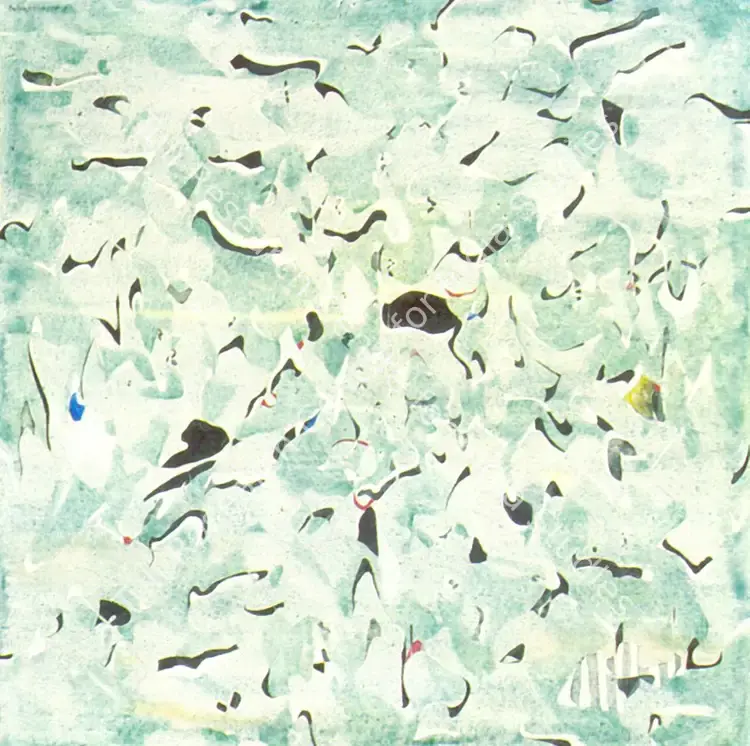 Khanna, Balraj (Artist). Rimjhim 1969. Oil on canvas, 1969 | Painting | FineArts | 00373516
