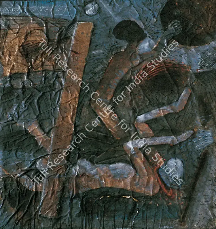 Douglas, C. (Artist). Untitled. Mixed media on paper mounted on canvas, 1994 | Painting | FineArts | 00375830