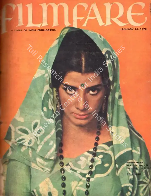 Karanjia, B.K. (Editor). Filmfare - The Fortnightly Film Magazine. 19(2). Bombay: Pyarelal Sah,  c/o The Times of India, 16 January 1970 | Magazine | CinemaEducation | 00793419