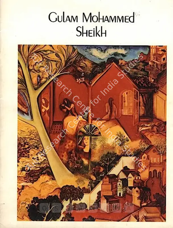 Sheikh, G.M. (Artist). Returning Home - Gulammohammed Sheikh. Paris: Centre Georges Pompidou, 1985 | Solo Exhibition Catalogue  | 00876074