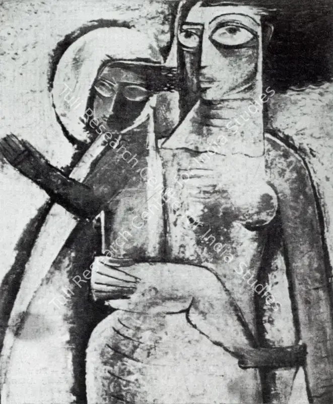 Doss, Anthony (Artist). Madonna. n.d. | Artrends, April 1962 | Painting | FineArts | 00551146