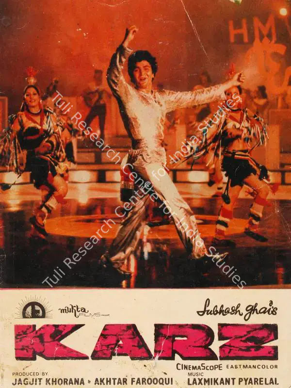 Farooqui, Akhtar (Producer), Karz, 1980 | Song-Synopsis Booklet | CinemaEducation | 00865367