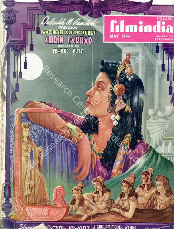 Patel, Baburao (Editor). Filmindia. 10(5). Bombay: Baburao Patel, May 1944 | Magazine | CinemaEducation | 00796514