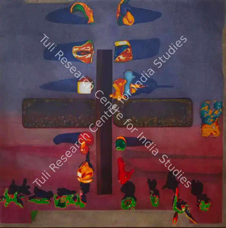 Joshi, Anant (Artist). Box of Chocolate VI. Acrylic on canvas, 2005 | Painting | FineArts | 00547491