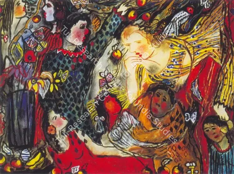 Doshi, Chandra (Artist). The Little Prince and Other Stories…. Oil on canvas, n.d. | Painting | FineArts | 00374190