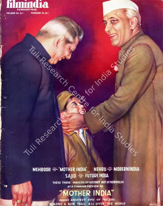 Patel, Baburao (Editor). Filmindia. 24(2). Bombay: Yusufali Nensey, February 1958 | Magazine | CinemaEducation | 00796679