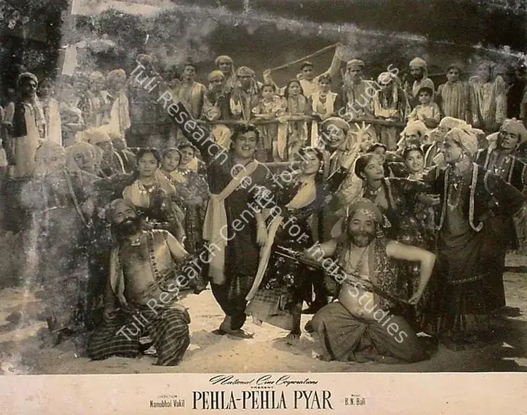 Daljeet (Producer), Pahela Pahela Pyar, 1958 | Lobby Card | CinemaEducation | 00824548