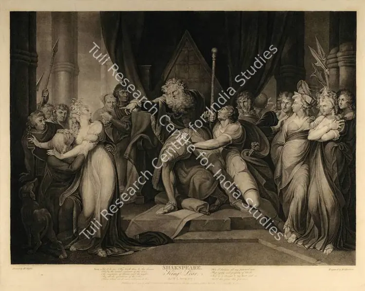 Fuseli, After Henry (Artist). King Lear-Act I, Scene I, 1792 | Aquatint | PopCulture | 00092171