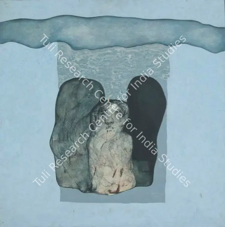 Vaghela, Ramesh (Artist). Untitled. Oil on canvas, 1995 | Painting | FineArts | 00546605