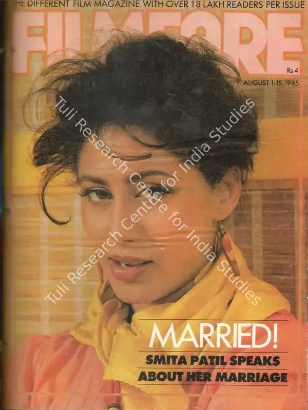 Nandy, Pritish (Editor). Filmfare - The Fortnightly Film Magazine. 34(15). Bombay: Pritish Nandy, c/o The Times of India, 01 August 1985 | Magazine | CinemaEducation | 00793778