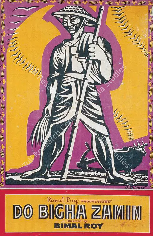 Roy, Bimal (Producer), Do Bigha Zamin, 1953 | Full Sheet Poster | CinemaEducation | 00765910
