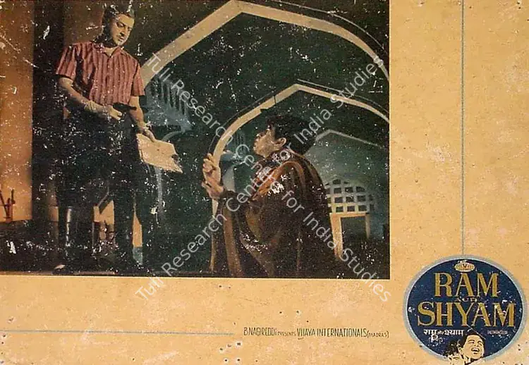 Bartley, Marcus (Cinematographer), Ram Aur Shyam, 1967 | Lobby Card