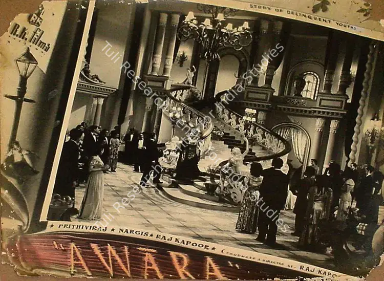 Karmakar, Radhu (Cinematographer), Awara, 1951 | Lobby Card | CinemaEducation | 00809738