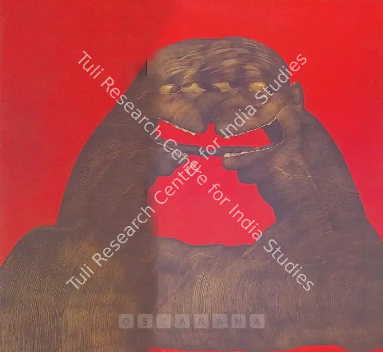 Chowdhury, Rahul (Artist). Burning Desire Shadows Illusion - 1. Oil on canvas, 2007 | Painting | FineArts | 00575881