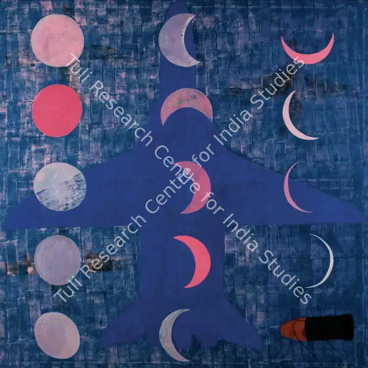 Singh, Anjum (Artist). Their Kind Of Night. Oil on canvas, 2002 | Painting | FineArts | 0024132