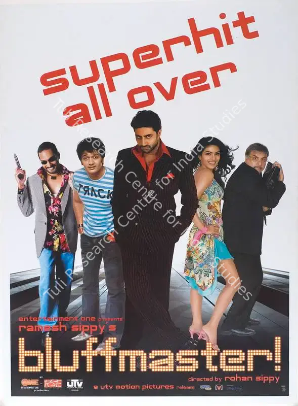 Sippy, Ramesh (Producer), Bluffmaster, 2005 | Full Sheet Poster | CinemaEducation | 00769869