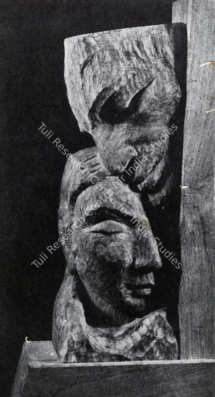Bhagat, Dhanraj (Artist). Reunion. 1947 | Art Heritage, 1978-1979 | Sculpture | FineArts | 00530006