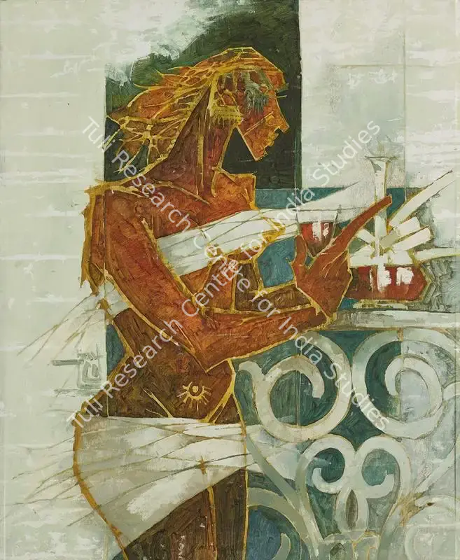 Ali, S. Yousuf (Artist). Untitled. Oil on canvas, c.1980 | Painting | FineArts | 00336916