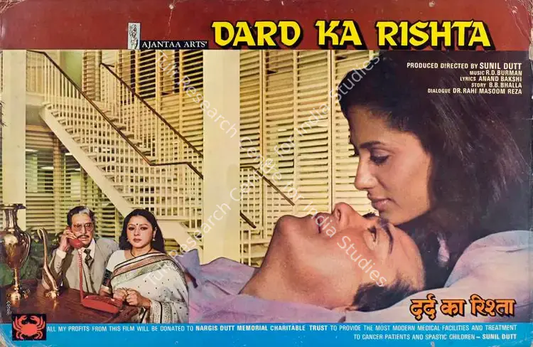 Dutt, Sunil (Producer), Dard Ka Rishta, 1982 | Lobby Card | CinemaEducation | 00783565