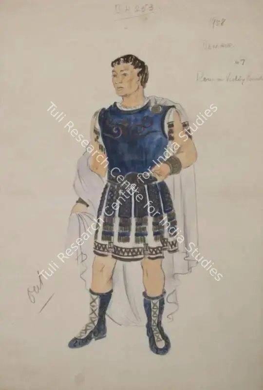 Wyler, William (Director), Ben-Hur, 1959 | Costume Sketch | CinemaEducation | 00790087