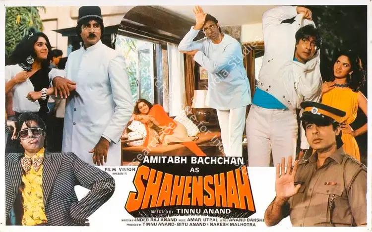 Anand, Bittu (Producer), Shahenshah, 1988 | Lobby Card | CinemaEducation | 00788432