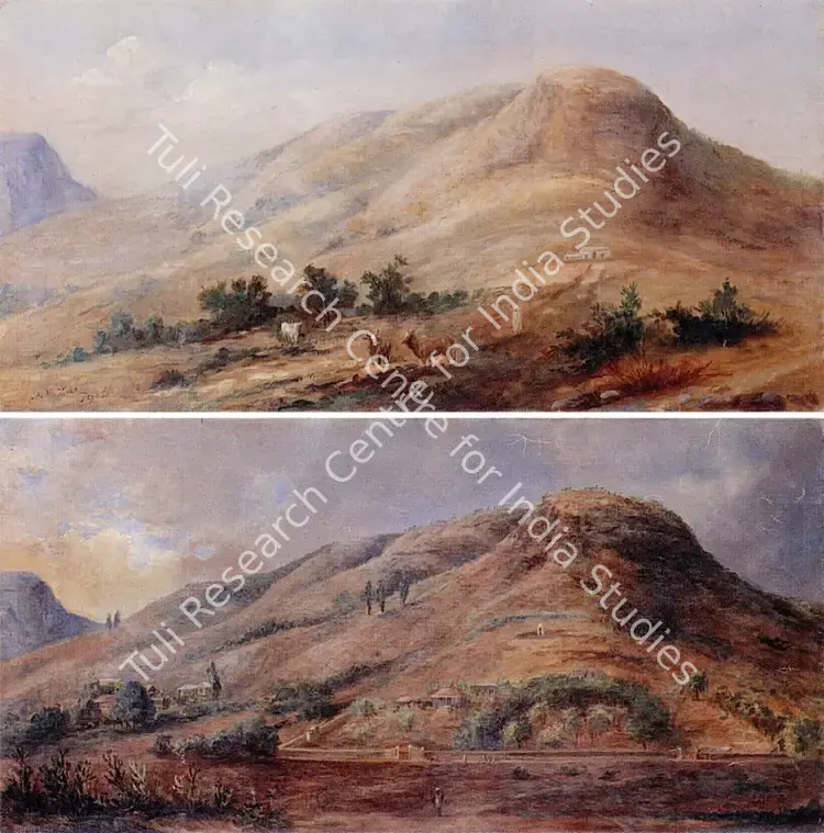 Mali, A.M. (Artist). Two Views of Malavli. Oil on canvas, 1915 | Painting | FineArts | 00372942