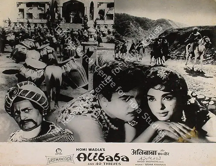 Wadadeker, Anant (Cinematographer), Alibaba Aur Chaalees Chor, 1966 | Lobby Card | CinemaEducation | 00829615