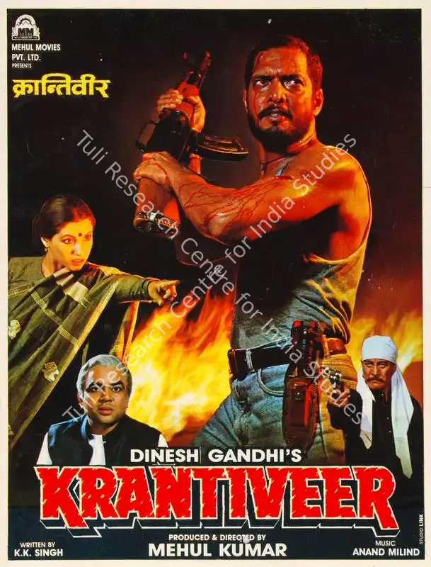 Kumar, Mehul (Producer), Krantiveer, 1994 | Song-Synopsis Booklet | CinemaEducation | 00865557
