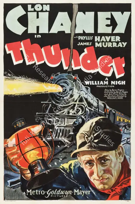 Stromberg, Hunt (Producer), Thunder, 1929 | Poster