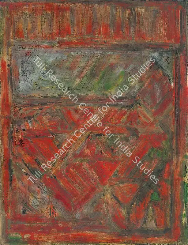 Viswanadhan, V. (Artist). Untitled. Acrylic on paper, 1972 | Painting | FineArts | 00642155