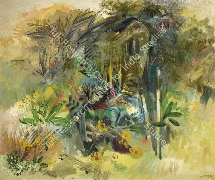 Sivanesan, M. (Artist). Untitled. Oil on canvas, 1968 | Painting | FineArts | 00355978