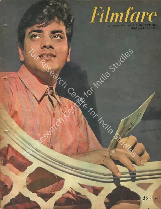 Karanjia, B.K. (Editor). Filmfare - The Fortnightly Film Magazine. 18(4). Bombay: Pyarelal Sah,  c/o The Times of India, 14 February 1969 | Magazine | CinemaEducation | 00793395