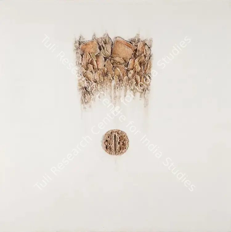 Qadri, Sohan (Artist). Untitled. Oil and mixed media on canvas, 1973 | Painting | FineArts | 00417373
