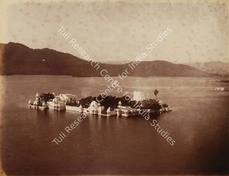 Dayal, Lala Deen (Photographer), Jugmandir Water palace Odeypur, c.1890 | Antiquarian Photograph | Photography | 00115147