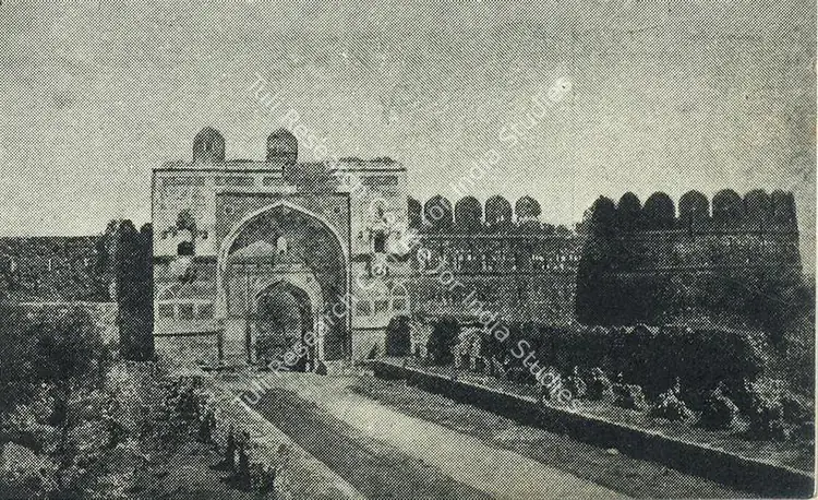 Unknown (Photographer). Sher Shah's Gate. Mid 16th Century | Contemporary Photograph, Marg, January 1947 | ArcHeritage | 00512922