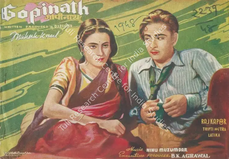 Kaul, Mahesh (Director), Gopinath, 1948 | Song-Synopsis Booklet | CinemaEducation | 00781742