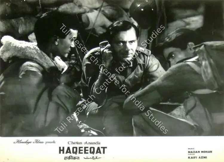 Sadanand (Cinematographer), Haqeeqat, 1964 | Lobby Card