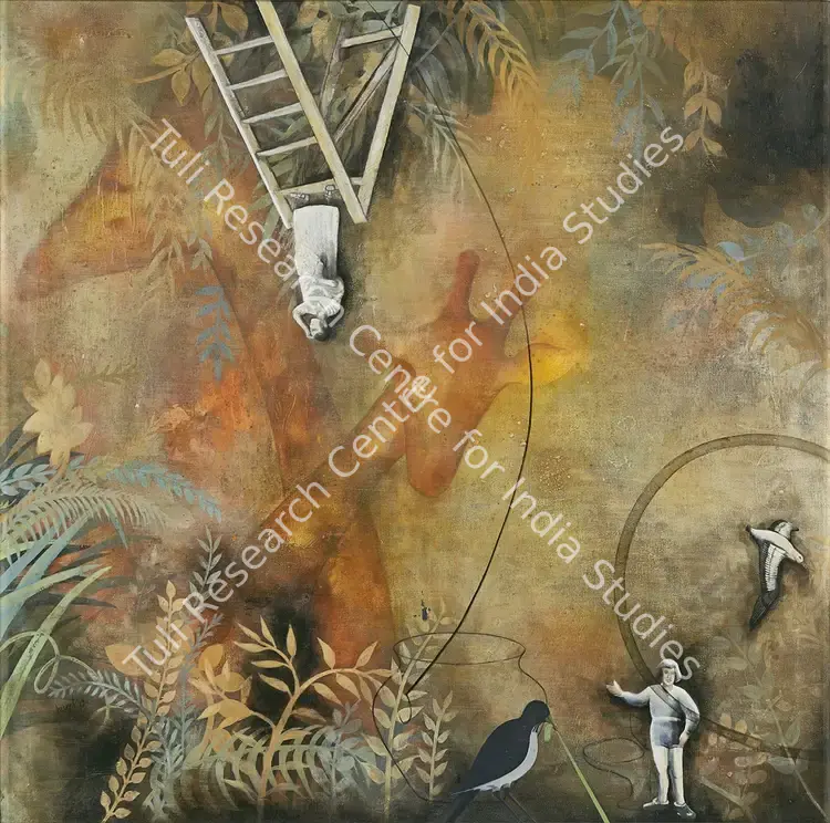 Trivedi, Heeral (Artist). Untitled. Oil on canvas, 2012 | Painting | FineArts | 00416225
