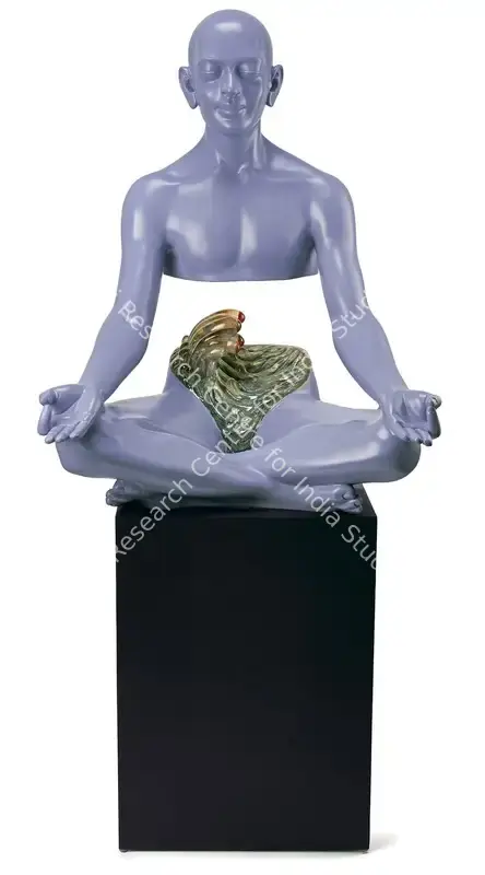 Singh, Prafull (Artist). Seeker. Resin with light, n.d. | Sculpture | FineArts | 00352367