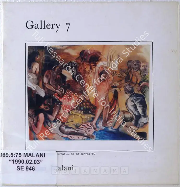 Malani, Nalini (Artist). Nalini Malani. Bombay: Gallery 7, 1990 | Solo Exhibition Catalogue  | 00875753