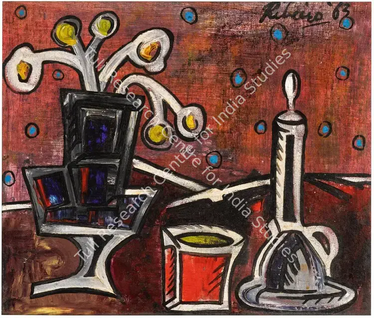 Ribeiro, Lance (Artist). Untitled (Still Life). Oil on canvas, 1963 | Painting  | 00867764