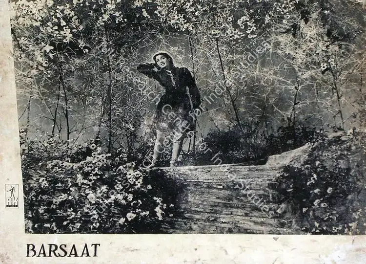 Mistry, Jal (Cinematographer), Barsaat, 1949 | Lobby Card | CinemaEducation | 00815514