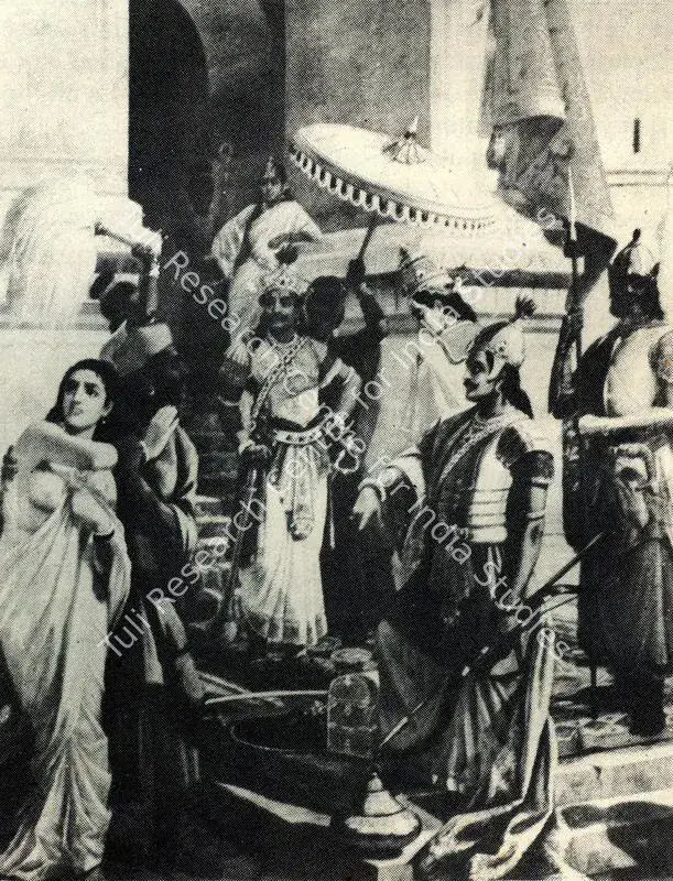 Varma, Raja Ravi (Artist). Victory of Indrajit. 1905 | Journal of Arts & Ideas, January 1993 | Graphic Art | Scholarship | 00676861