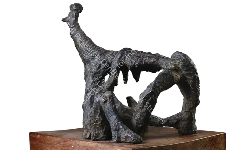 Roy Chowdhury, D.P. (Artist). Animal. Bronze, mid 1940s | Sculpture  | 00860063