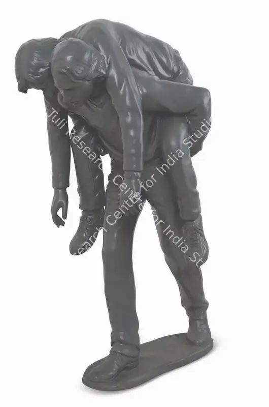 Soi, Praneet (Artist). Piggyback. Fibreglass, 2008 | Sculpture | FineArts | 00603226