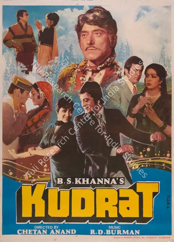 Khanna, B.S. (Producer), Kudrat, 1981 | Full Sheet Poster | CinemaEducation | 00767031